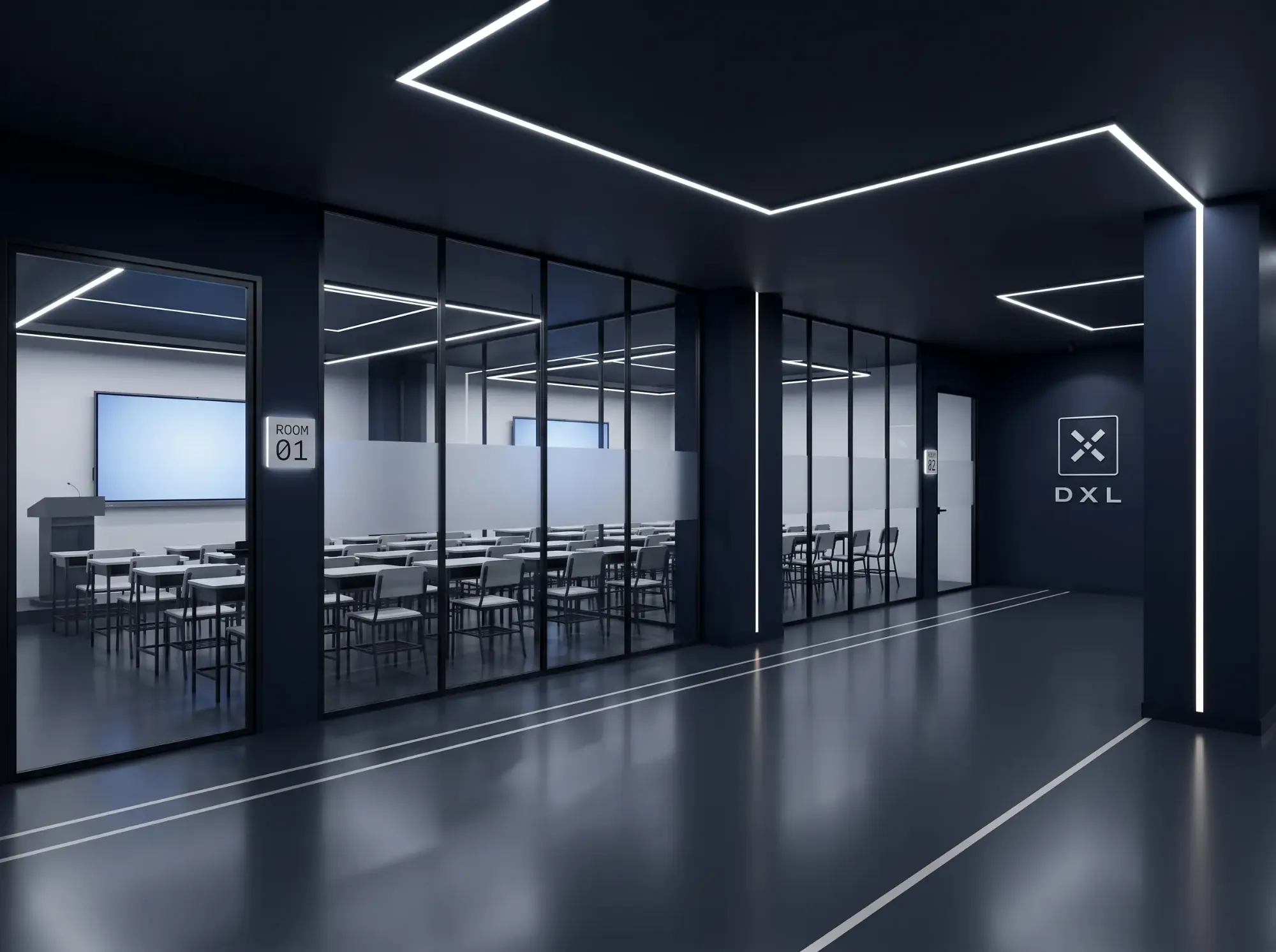 DXL, Park Towers-Classrooms
